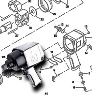 IR 261 & 271 Impact Wrench Schematic