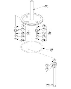 FAN276-218 Air Piston Kit - Schematic Kit #1