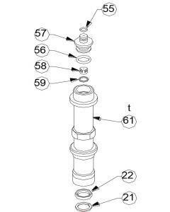FAN276-228 sleeve Upper and Lower Kit - Schematic Kit #12