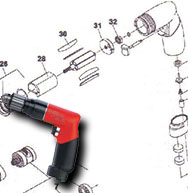 Sioux Tools Repair Parts Schematics