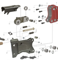 351 Top Rail Punch Repair Parts Schematics